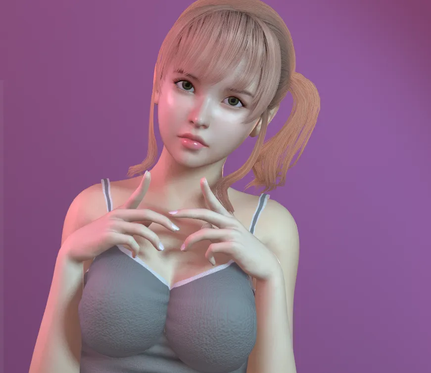 callimohu.Monika+AppendHair-金锣